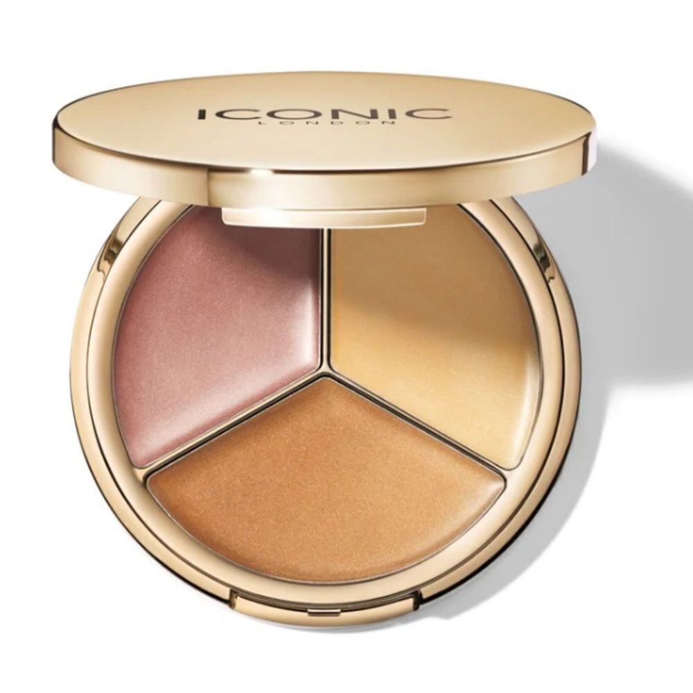 Iconic London Dewy Glow Highlight Illuminator for a Dewy Glow 3 pretty colors - Picture 3 of 6